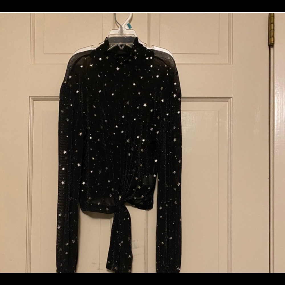 Sheer star shirt